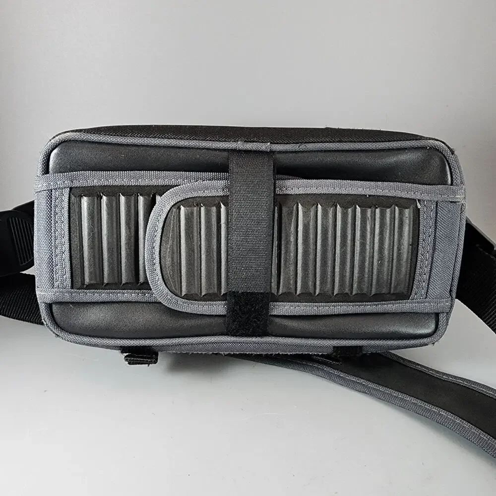 Multi-Function Camera Utility Bag w/Buckle Straps, Handle, Shoulder Strap 9x5x4